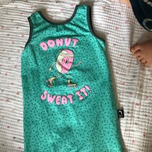 Rags “donut sweat it” romper